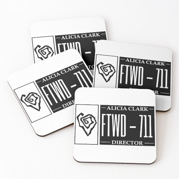 Item preview, Alicia Clark Tattoo Director Plate Number designed and sold by Queen-V-art.