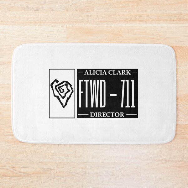 Item preview, Alicia Clark Tattoo Director Plate Number designed and sold by Queen-V-art.