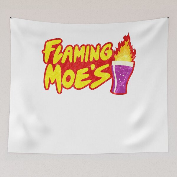 Item preview, Flaming Moes Logo designed and sold by MatthewOlson1.
