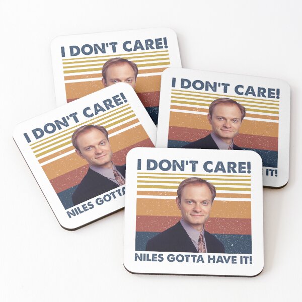 Item preview, I Don't Care Niles Gotta Have It Retro designed and sold by VitaWeber.