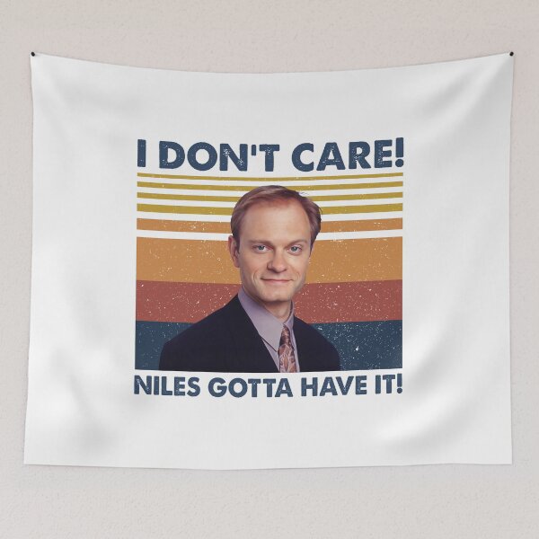 Item preview, I Don't Care Niles Gotta Have It Retro designed and sold by VitaWeber.