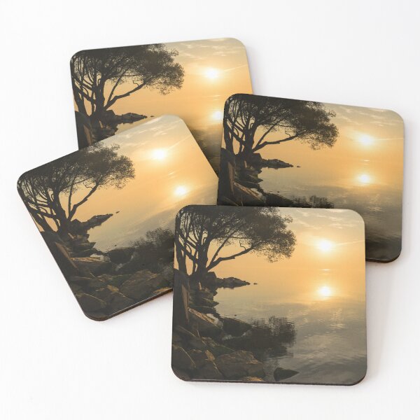 Item preview, Silky Sunshine - Waterside Sunrise on Lake Ontario in Toronto designed and sold by Georgia Mizuleva.