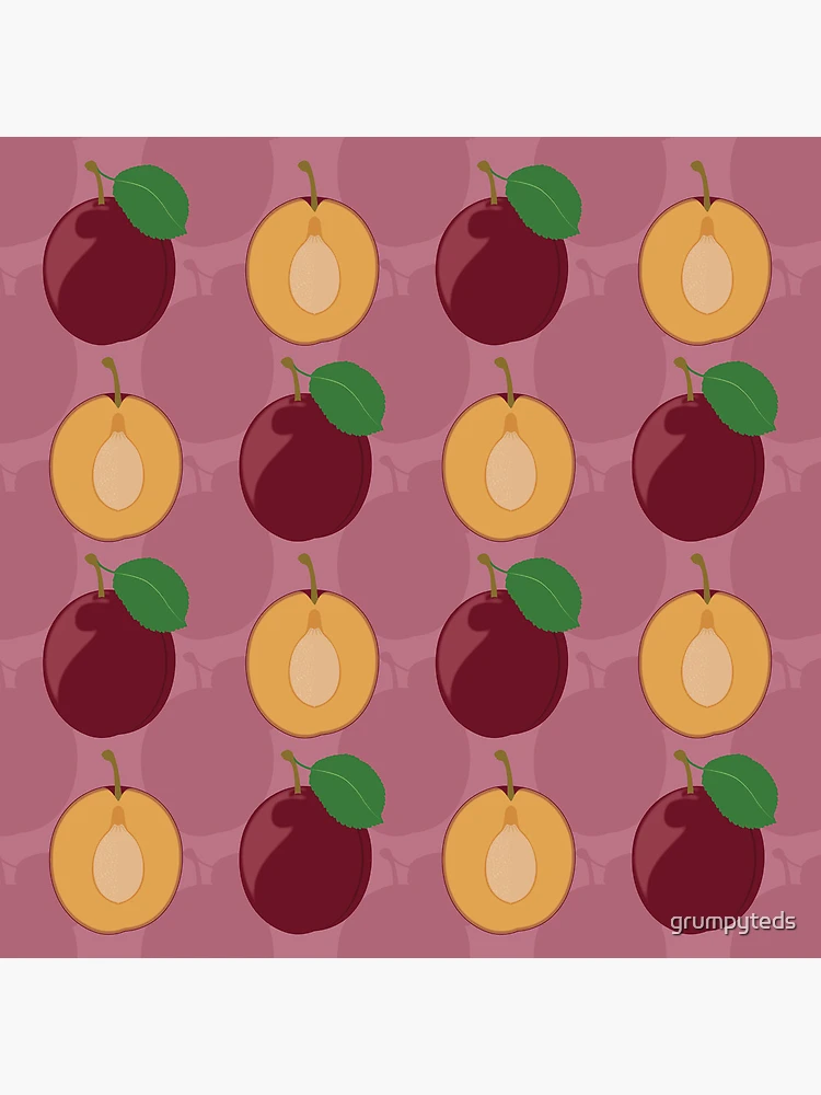 Thumbnail 4 of 4, Clock, Plum Pudding designed and sold by grumpyteds.