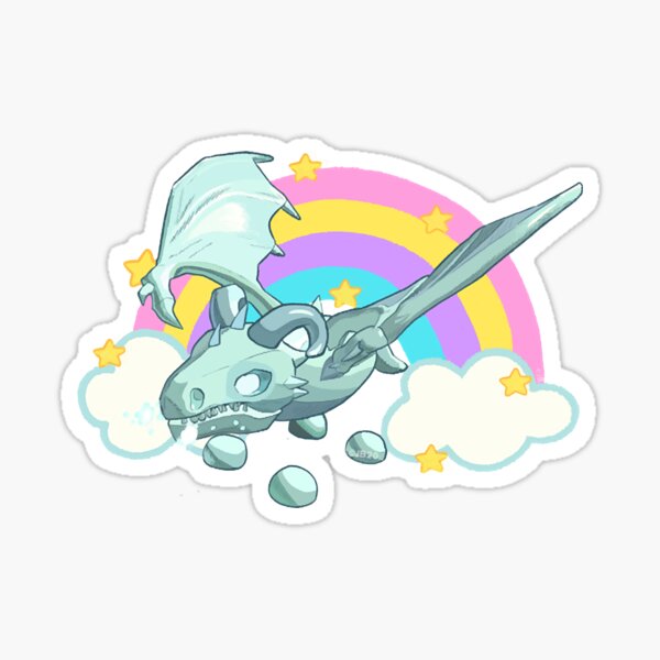 Flyable Frost Dragon  Sticker