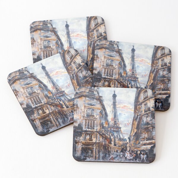 Item preview, Streets of Paris designed and sold by AM FineArtPrints.