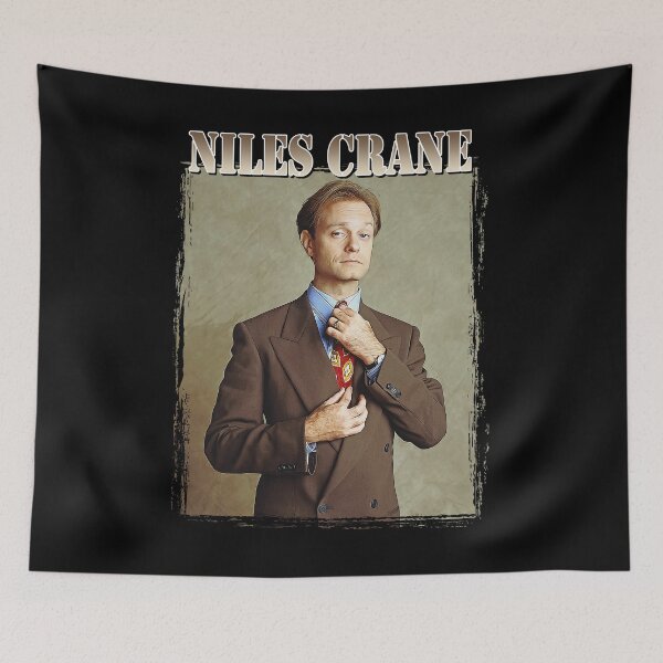 Item preview, Niles Crane Vintage Retro Gift Fan designed and sold by VitaWeber.