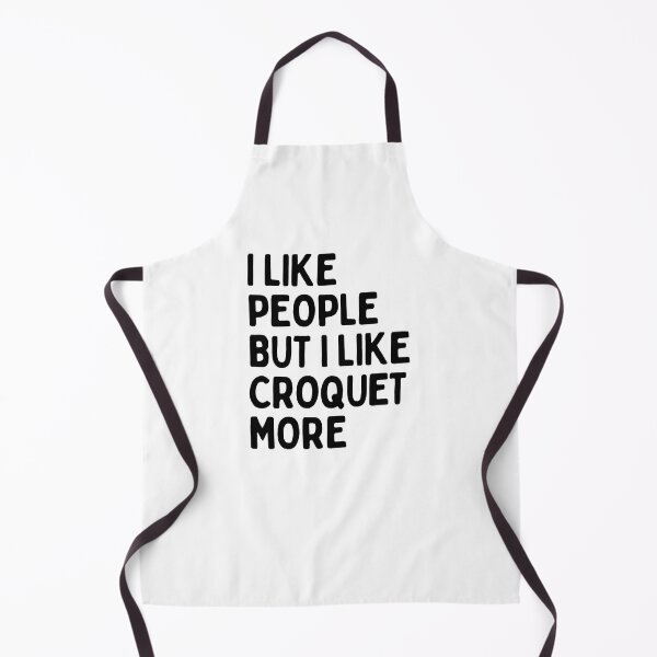 Item preview, I like people BUT I like croquet more designed and sold by TheGreenGoat.