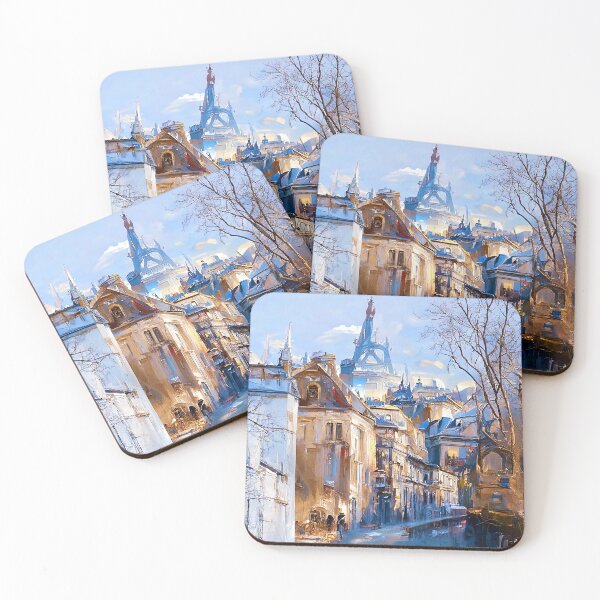 Item preview, Streets of Paris designed and sold by AM FineArtPrints.