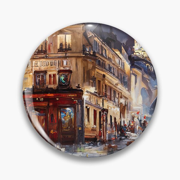 Item preview, Streets of Paris designed and sold by AM FineArtPrints.