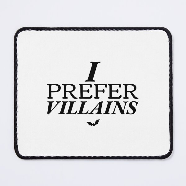 Item preview, I Prefer Villains designed and sold by SwordsAndCharms.
