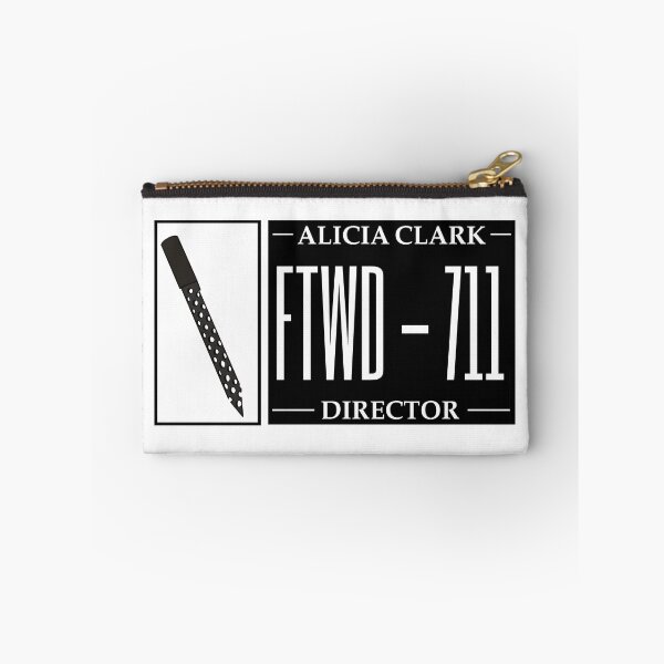 Item preview, Alicia Clark Weapon Director Plate Number designed and sold by Queen-V-art.