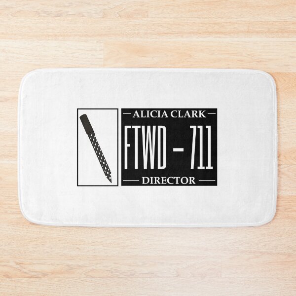 Artikelvorschau, Alicia Clark Waffendirektor Nummernschild entworfen und verkauft von Queen-V-art.