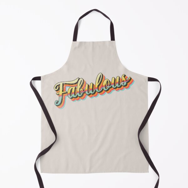 Item preview, Distressed Retro FABULOUS slogan designed and sold by TrulyEpoque.