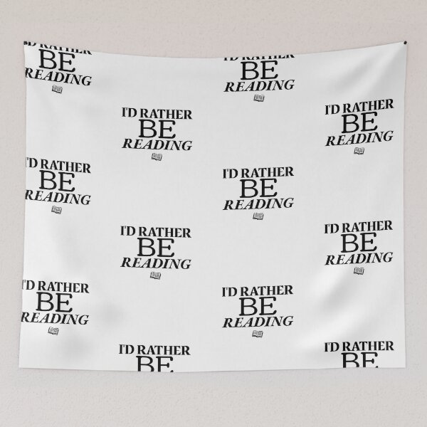 Item preview, I'd Rather Be Reading designed and sold by SwordsAndCharms.
