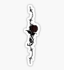 Bouquet of Barbed Wire Sticker