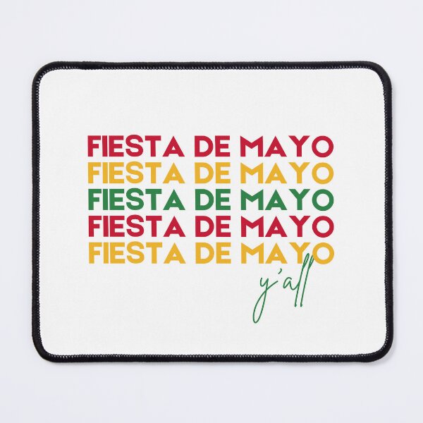 Item preview, Fiesta De Mayo Cinco De Mayo Hollow Text Cinco De Mayo Fiesta Mexican Vacation Happy Cinco De Mayo designed and sold by CaitU.