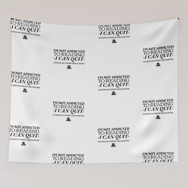 Item preview, Addicted To Reading designed and sold by SwordsAndCharms.