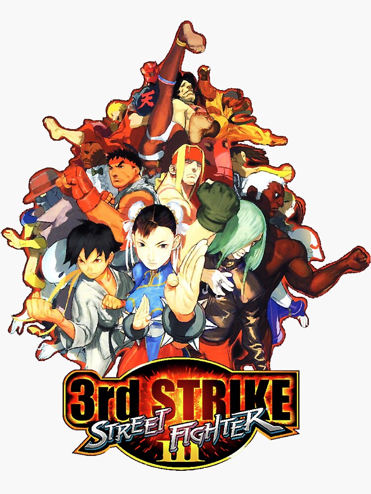 sf-3rd-strike-sticker-by-cynthiadevore-redbubble