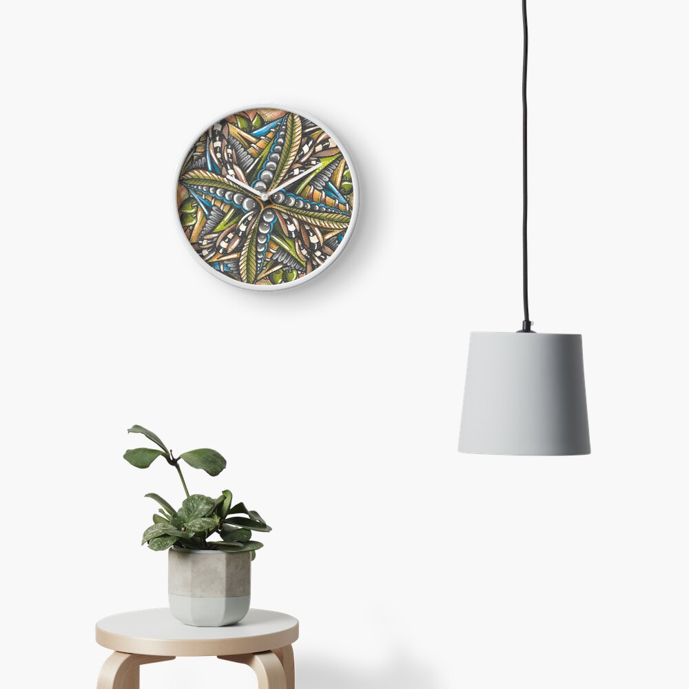 Item preview, Clock designed and sold by ChrissieMurphyD.