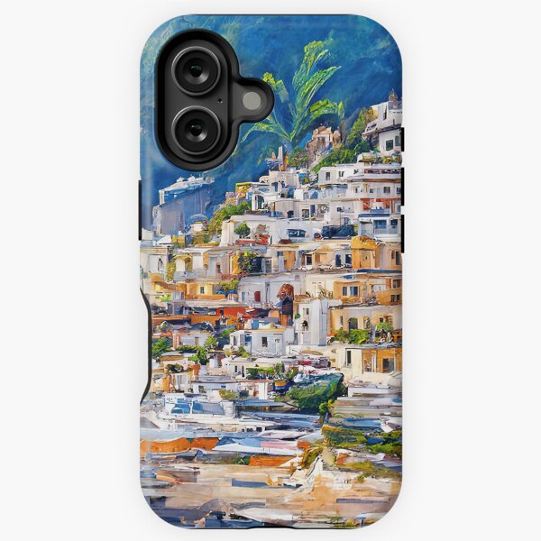 Aperçu de l'œuvre Panoramas d'Italie, Positano créée et vendue par AM FineArtPrints.