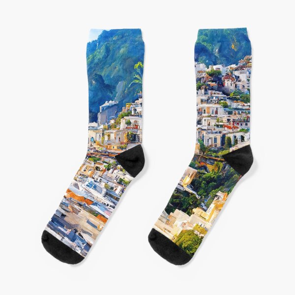 Item preview, Panoramas of Italy, Positano designed and sold by AM FineArtPrints.