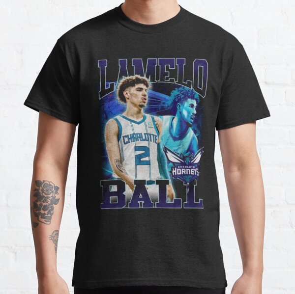 Lids LaMelo Ball Charlotte Hornets Stadium Essentials Unisex Player Skyline  T-Shirt - Black