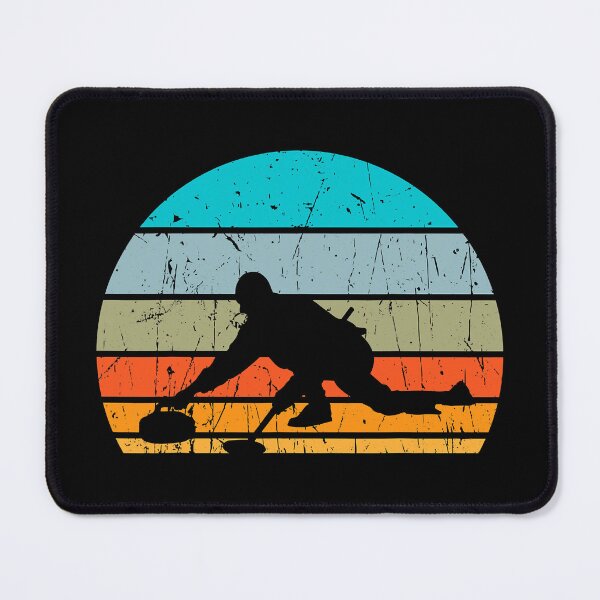 Item preview, Curling retro vintage - Curling lovers designed and sold by levintere.