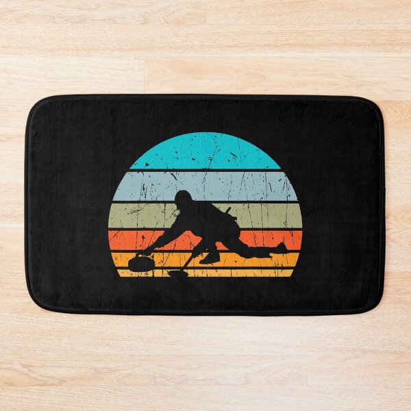 Item preview, Curling retro vintage - Curling lovers designed and sold by levintere.