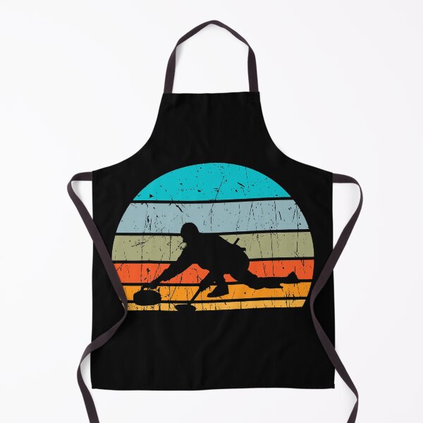 Item preview, Curling retro vintage - Curling lovers designed and sold by levintere.