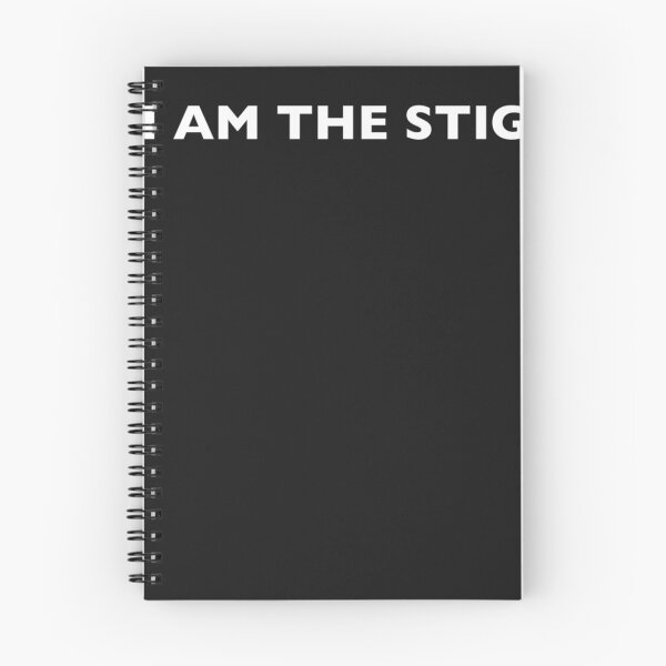 Item preview, I am the stig   english white writing essential t shirt designed and sold by JeanetteAgnes01.