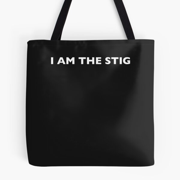 Item preview, I am the stig   english white writing essential t shirt designed and sold by JeanetteAgnes01.