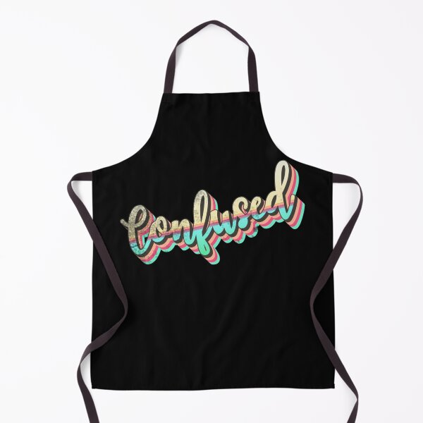 Item preview, Distressed Retro CONFUSED slogan designed and sold by TrulyEpoque.