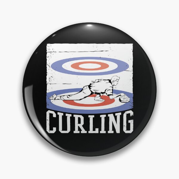 Item preview, Curling Sport Funny Curling Player designed and sold by levintere.