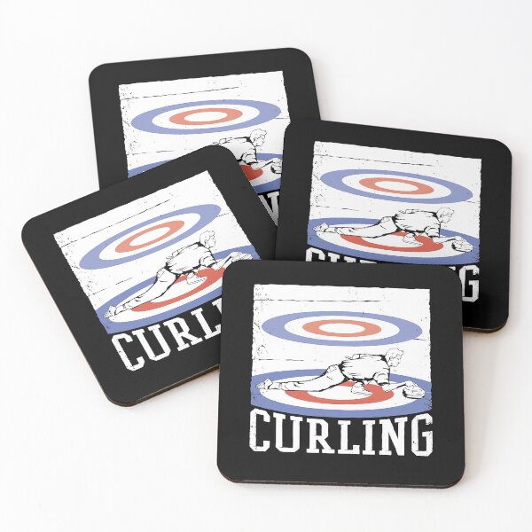 Item preview, Curling Sport Funny Curling Player designed and sold by levintere.