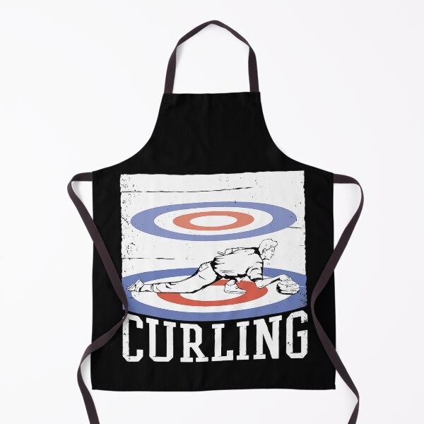 Item preview, Curling Sport Funny Curling Player designed and sold by levintere.