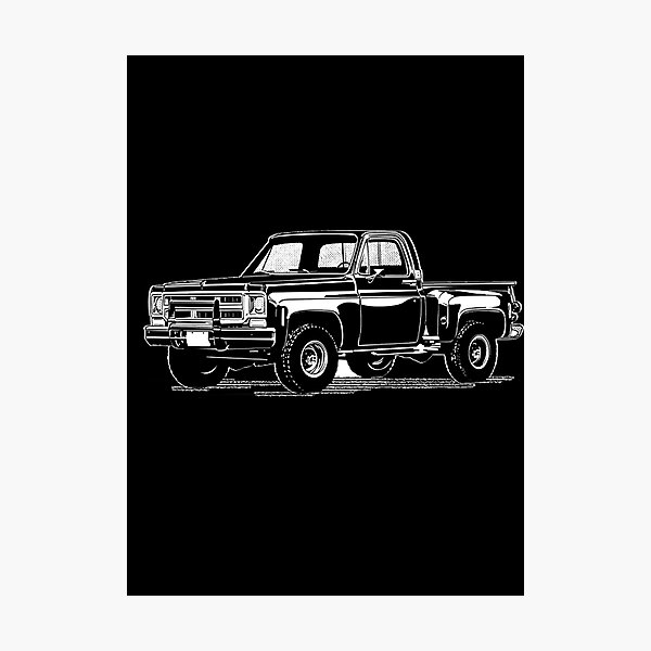 Artikelvorschau, Gmc Truck Dark Edition 1976 entworfen und verkauft von TaylorHick6568.