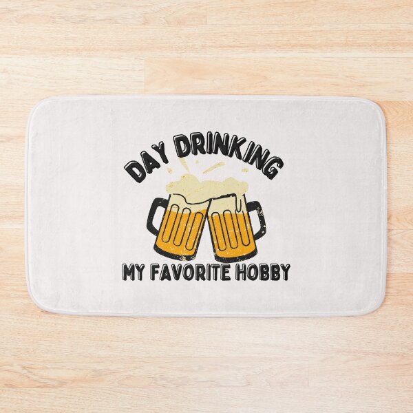 Item preview, Retro Drinking My Favorite Hobby Art Designs designed and sold by Manilyn0907.