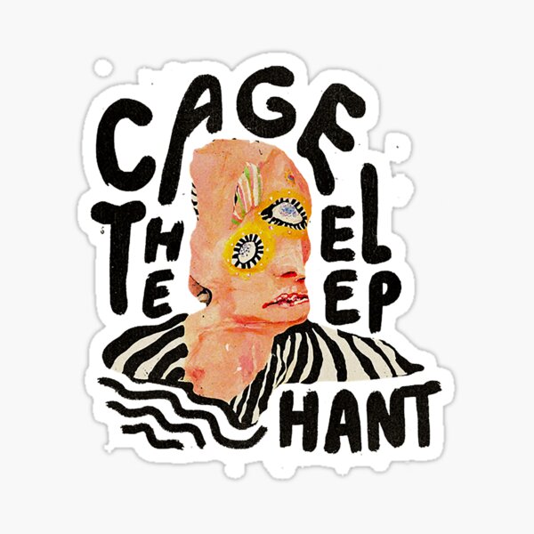 cage the elephant Classic T-Shirt Sticker