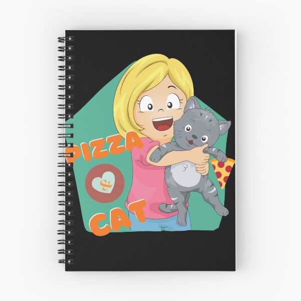Item preview, La vida es mejor con pizza y gatos - Cat and Pizza Lover designed and sold by smtrbd.