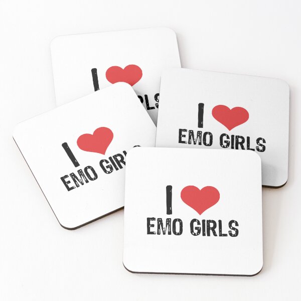Item preview, I Love Emo Girls designed and sold by The "I Love Everything" Shop.