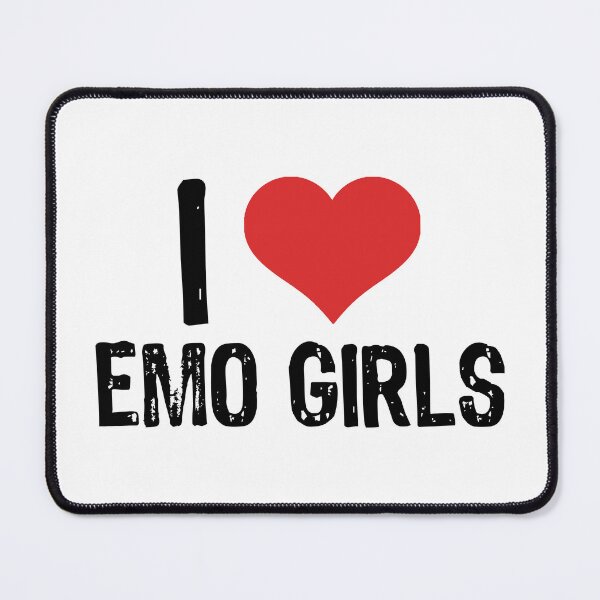 Item preview, I Love Emo Girls designed and sold by The "I Love Everything" Shop.
