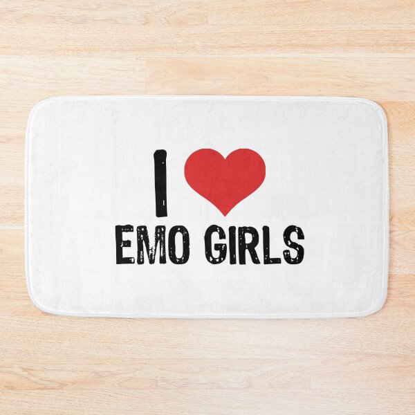 Item preview, I Love Emo Girls designed and sold by The "I Love Everything" Shop.