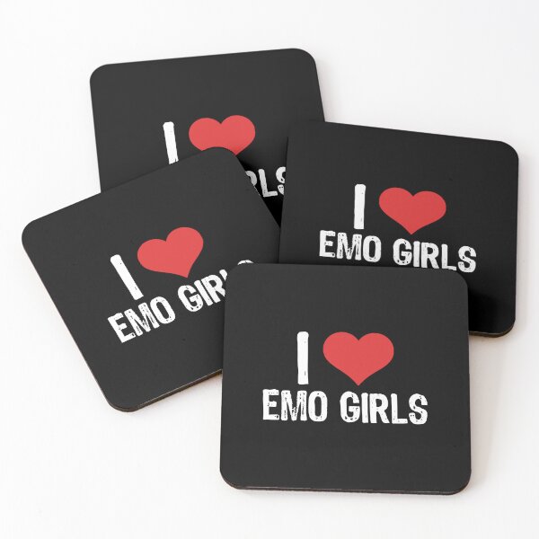 Item preview, I Love Emo Girls designed and sold by The "I Love Everything" Shop.