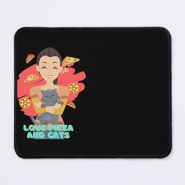 Item preview, Life is Better With Pizza and Cats - Cat and Pizza Lover designed and sold by smtrbd.