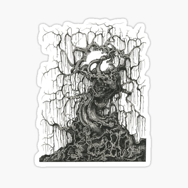 Item preview, Creepy Biomechanical Tree  designed and sold by HailRudd.