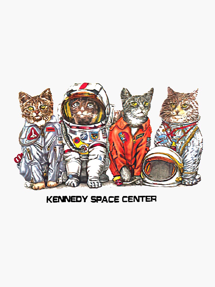 Kennedy space center cat hot sale shirt