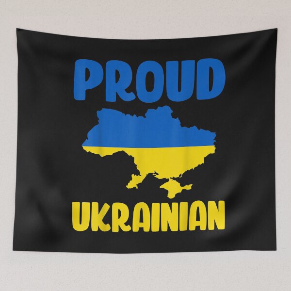 Item preview, Proud Ukrainian - I Stand With Ukraine - Support & Pray T-Shirt designed and sold by Azim-Stefan.