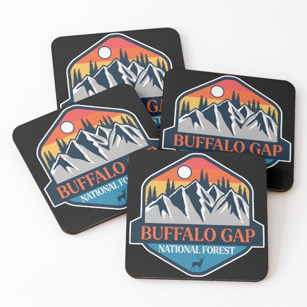 Item preview, Buffalo Gap National Forest-Vintage designed and sold by Nature-mark.