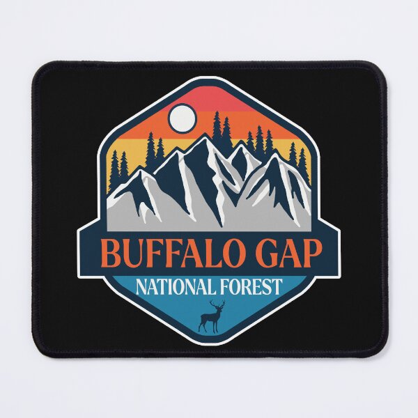 Item preview, Buffalo Gap National Forest-Vintage designed and sold by Nature-mark.
