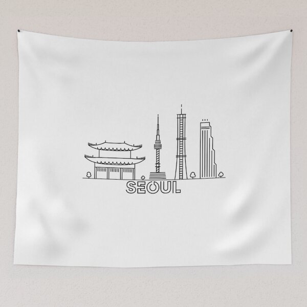 Item preview, Seoul city designed and sold by chrlalexandru.
